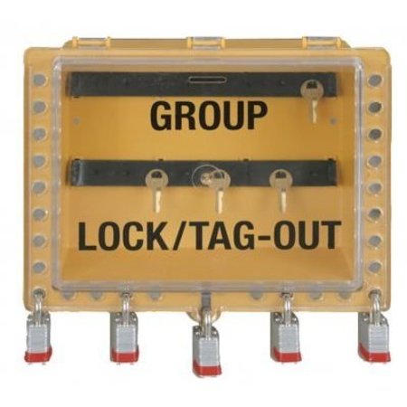 Accuform GROUP LOCKOUT VIEW BOXES STYLE SLIDE KCC633 KCC633